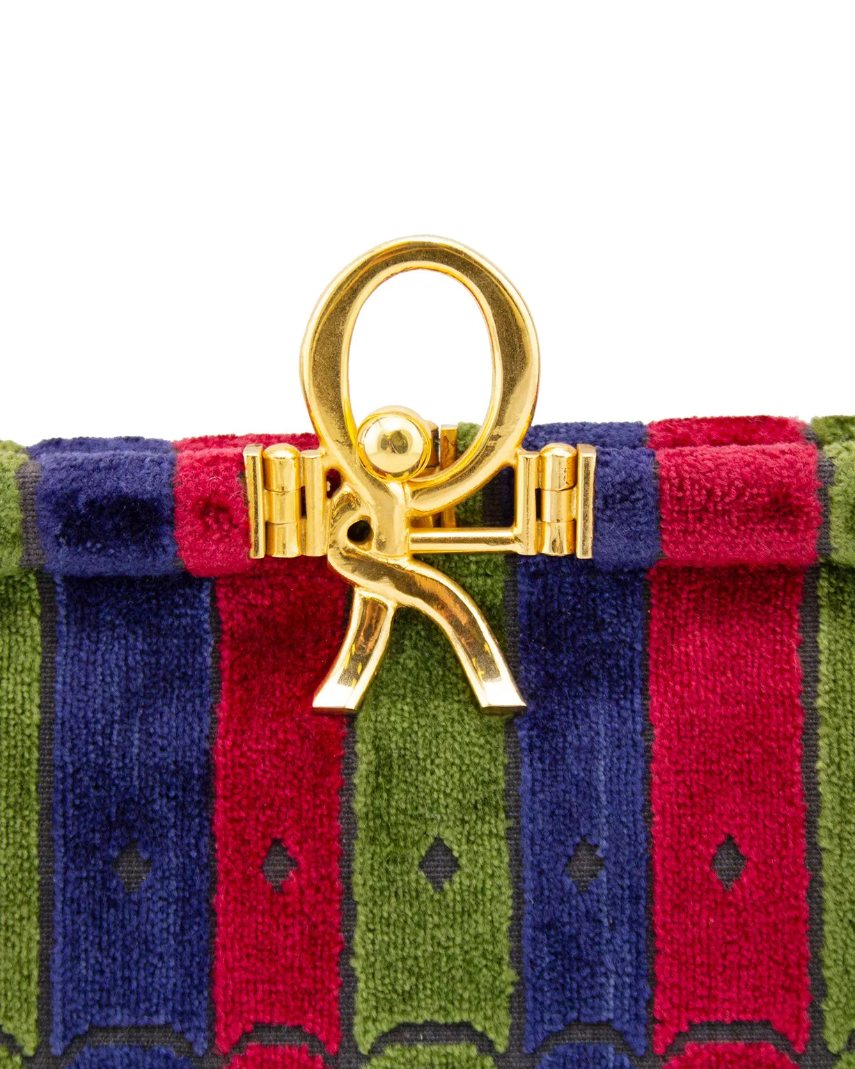 Velvet Stripe Bag