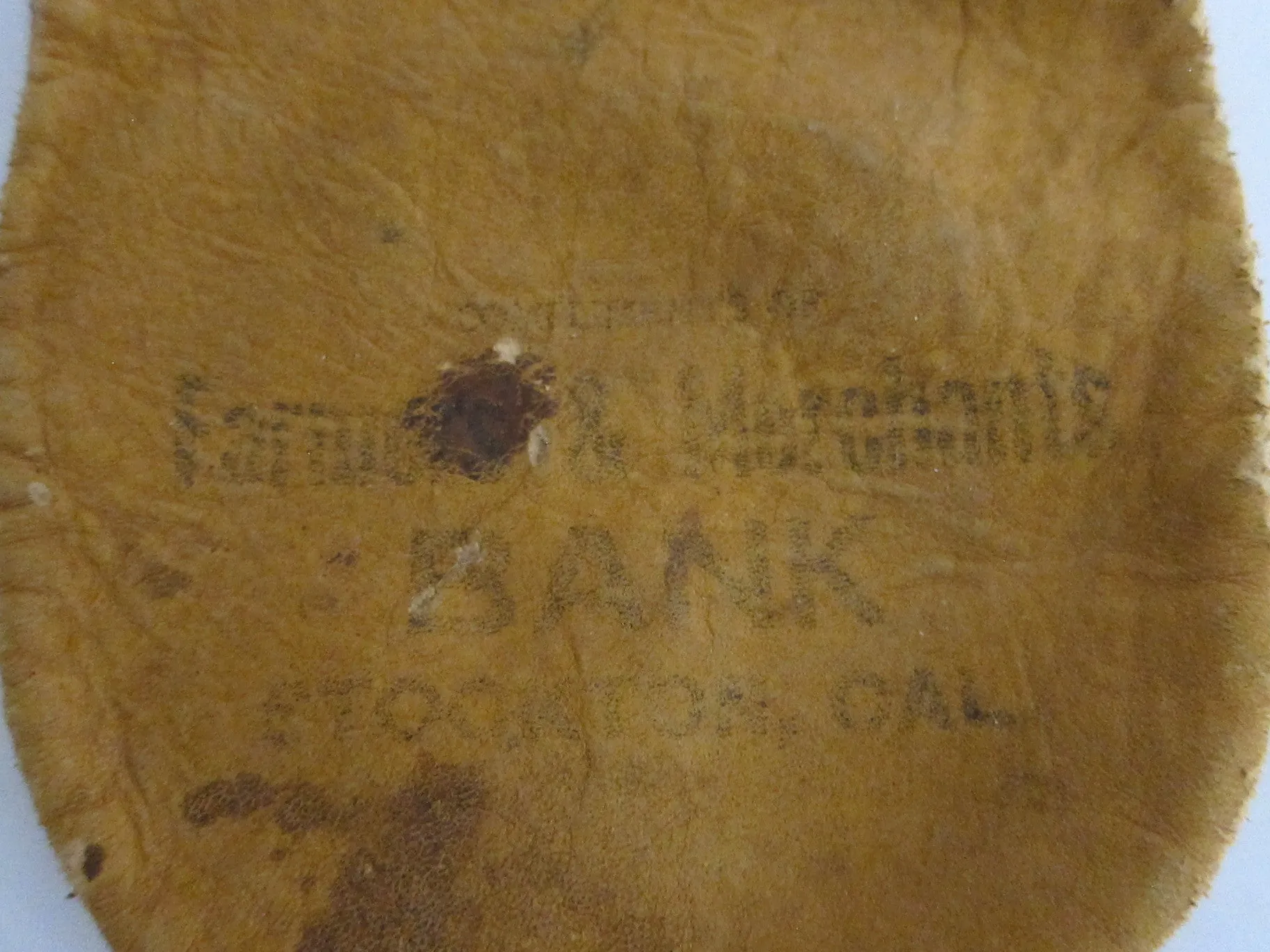Vintage Advertising Bank Bags for Farmer & Merchants Bank