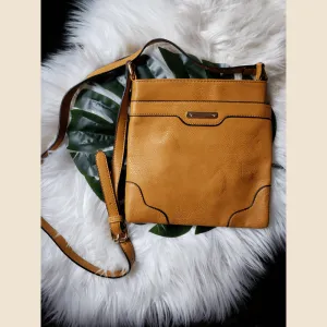 Vintage - Dark Mustard Crossbody Bag