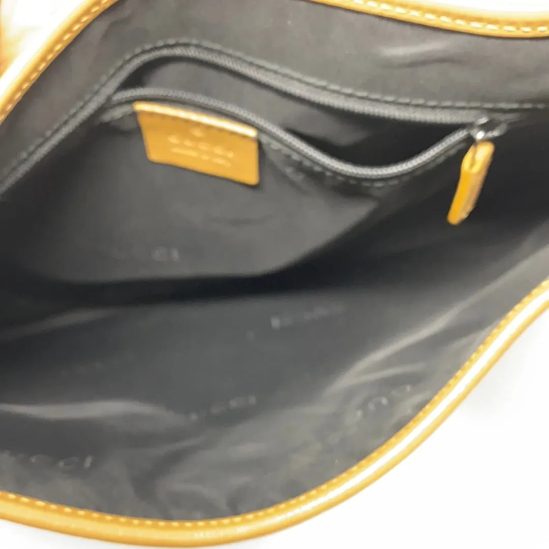 Vintage: Gucci Medium Jackie O Bag Tan LEather and Suede Shoulder Bag