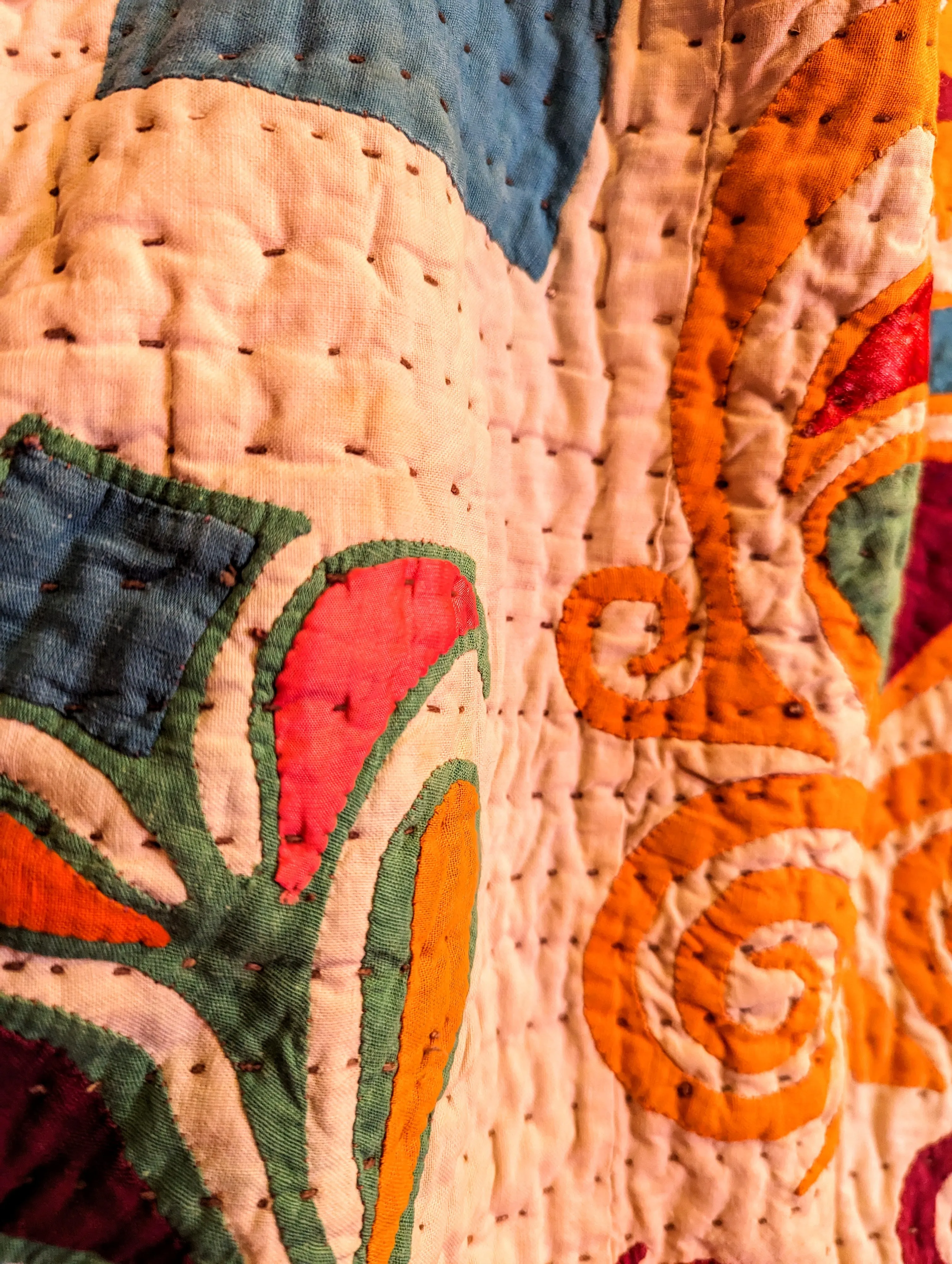 Vintage upcycled kantha bags