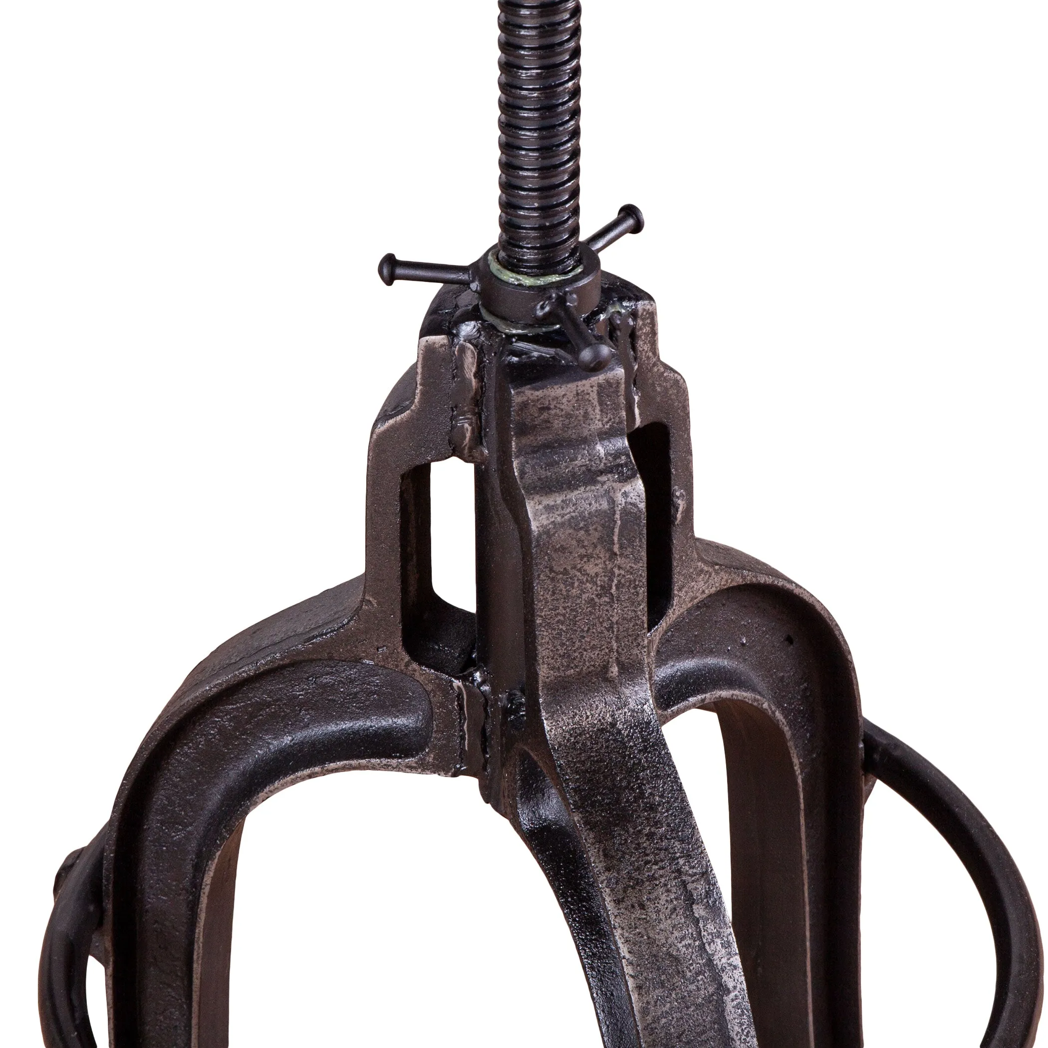 Wellington Adjusting Stool Cowhide