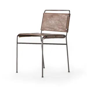 Wharton Faux Leather Dining Chair