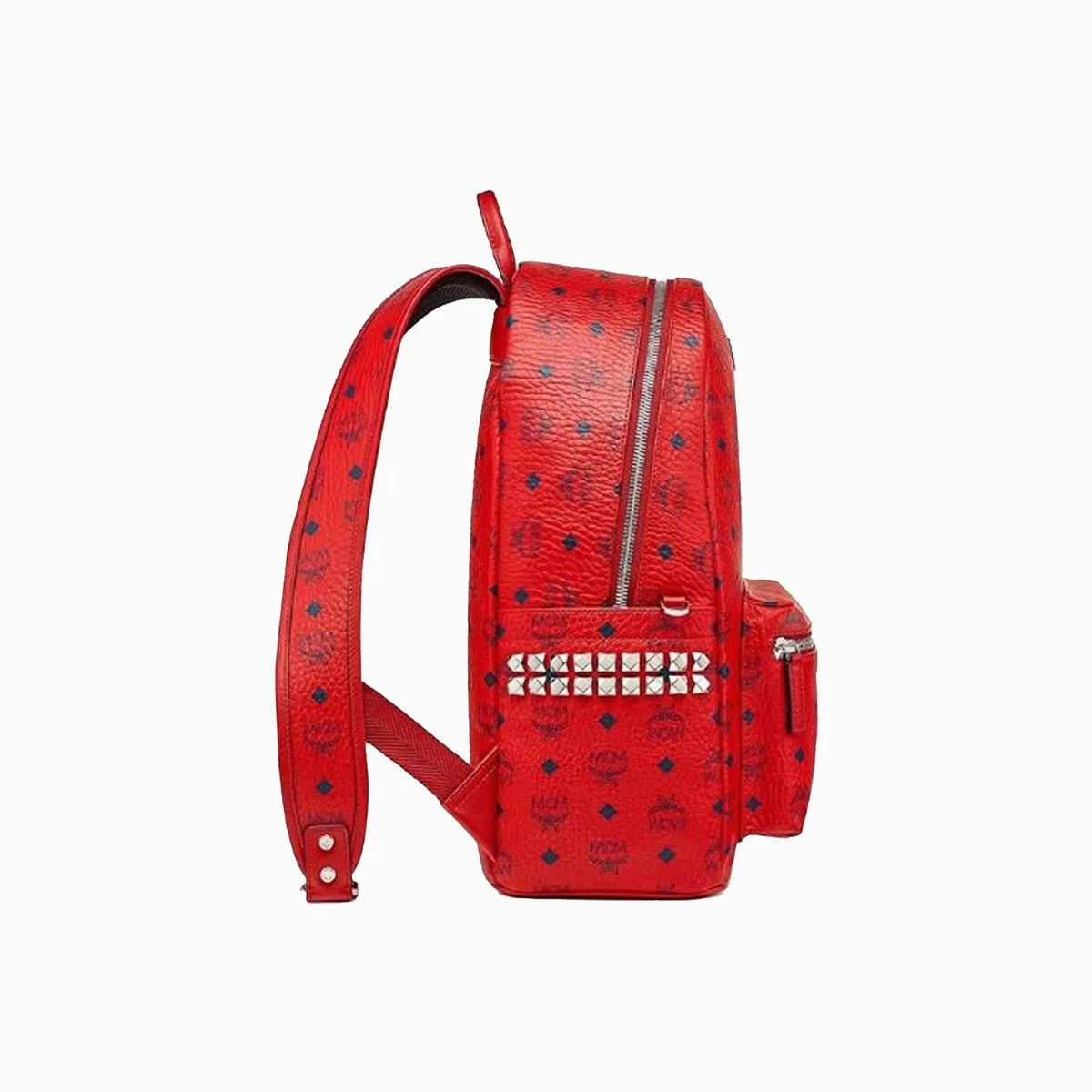 Women's Stark Side Studs Backpack in Visetos